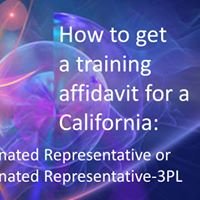 California Designated Representative Training Program chat bot