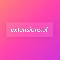 Extensions AF chat bot