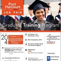 Port Harcourt Graduate Trainee / Job Fair chat bot