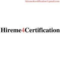 Hireme4Certification chat bot